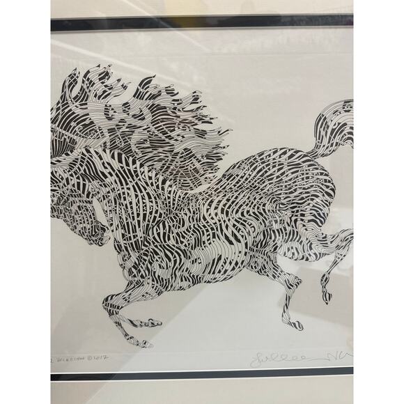 Guillaume Azoulay "L'ARLECCHINO" Etching on paper Numbered 19/30 Signed - Picture 6 of 7